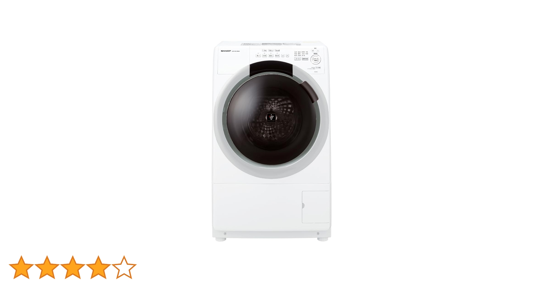 Amazon | シャープ ドラム式 洗濯乾燥機 洗濯7kg 乾燥3.5kg 幅59.8cm